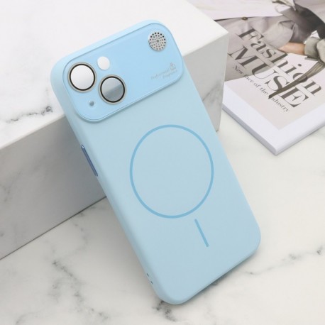 Futrola za iPhone 15 leđa Pastel dreams MagSafe - plava