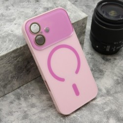 Futrola za iPhone 16 leđa Pastel pop MagSafe - roza