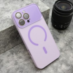 Futrola za iPhone 16 Pro Max leđa Pastel pop MagSafe - ljubičasta