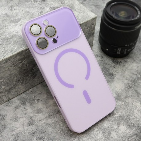 Futrola za iPhone 16 Pro Max leđa Pastel pop MagSafe - ljubičasta