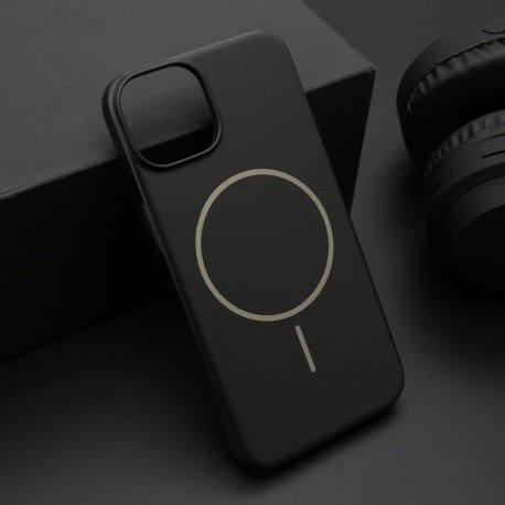 Futrola za iPhone 14 leđa Pure matte MagSafe - crna