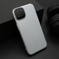 Futrola za iPhone 14 leđa Pure matte MagSafe - srebrna