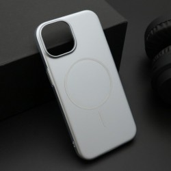 Futrola za iPhone 15 leđa Pure matte MagSafe - srebrna