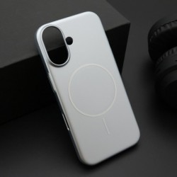 Futrola za iPhone 16 leđa Pure matte MagSafe - srebrna