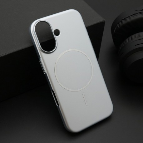 Futrola za iPhone 17 leđa Pure matte MagSafe - srebrna