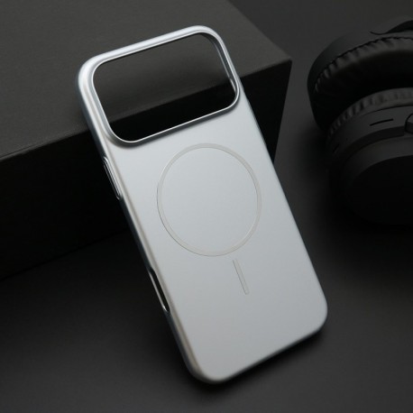 Futrola za iPhone 17 Pro Max leđa Pure matte MagSafe - srebrna