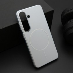 Futrola za Samsung Galaxy S25 leđa Pure matte MagSafe - srebrna