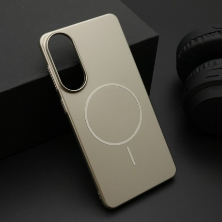 Futrola za Samsung Galaxy S25 Edge leđa Pure matte MagSafe - zlatna