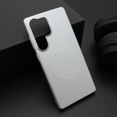 Futrola za Samsung Galaxy S25 Ultra leđa Pure matte MagSafe - srebrna