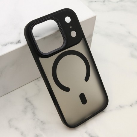 Futrola za iPhone 17 Pro leđa Magsafe silky II - crna