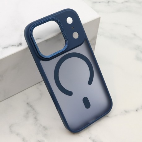 Futrola za iPhone 17 Pro leđa Magsafe silky II - plava
