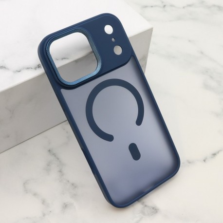 Futrola za iPhone 17 Pro Max leđa Magsafe silky II - plava