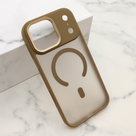 Futrola za iPhone 17 Pro Max leđa Magsafe silky II - zlatna