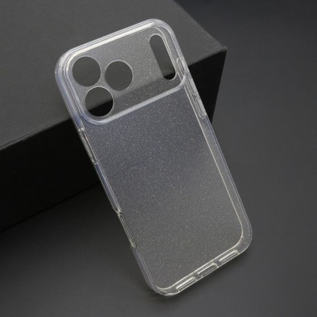 Futrola za iPhone 17 Pro Max leđa Sparkling - providna