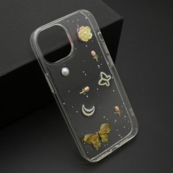 Futrola za iPhone 15 leđa Sticker - žuta