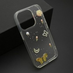 Futrola za iPhone 15 Pro leđa Sticker - žuta