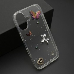 Futrola za iPhone 16 leđa Sticker - braon