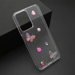 Futrola za Motorola Moto G05/E15 leđa Sticker - pink