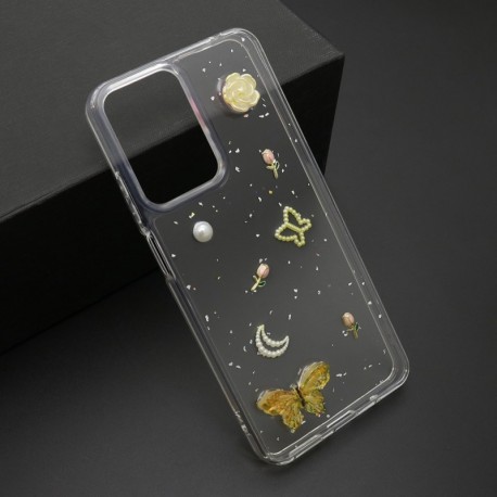 Futrola za Motorola Moto G05/E15 leđa Sticker - žuta