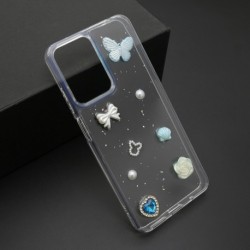 Futrola za Motorola Moto G05/E15 leđa Sticker - plava