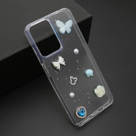 Futrola za Motorola Moto G05/E15 leđa Sticker - plava