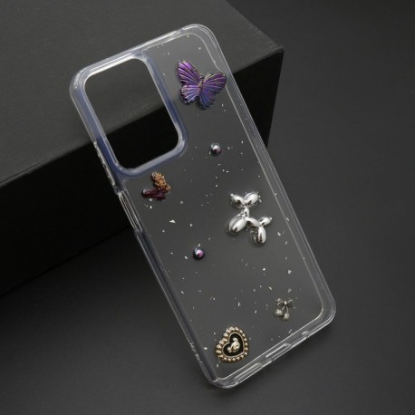 Futrola za Motorola Moto G05/E15 leđa Sticker - braon