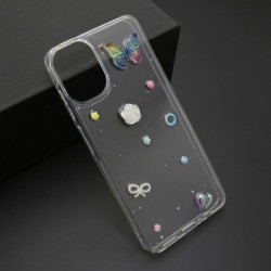 Futrola za Samsung Galaxy A06 leđa Sticker - siva