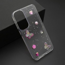 Futrola za Samsung Galaxy A55 leđa Sticker - pink