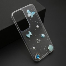 Futrola za Samsung Galaxy S24 FE leđa Sticker - plava