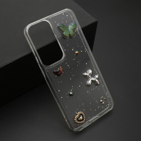 Futrola za Samsung Galaxy S24 FE leđa Sticker - braon