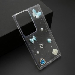 Futrola za Samsung Galaxy S24 Ultra leđa Sticker - plava