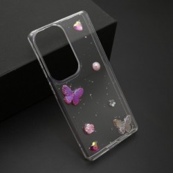 Futrola za Samsung Galaxy S25 Ultra leđa Sticker - pink