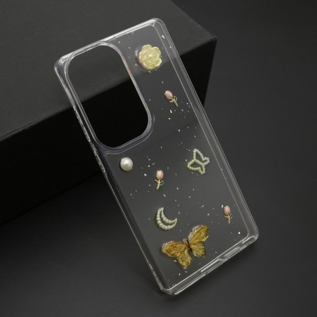 Futrola za Samsung Galaxy S25 Ultra leđa Sticker - žuta