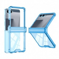 Futrola za Samsung Galaxy Z Flip 7/Flip7 leđa Color line transparent - plava