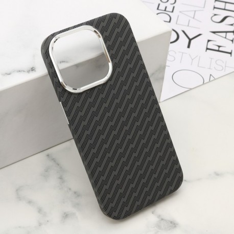 Futrola za iPhone 15 Pro leđa Urban mesh MagSafe - crna
