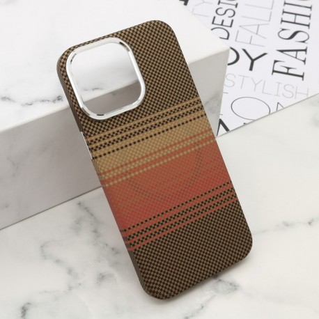 Futrola za iPhone 15 Pro Max leđa Urban mesh MagSafe - braon