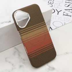 Futrola za iPhone 16 leđa Urban mesh MagSafe - braon