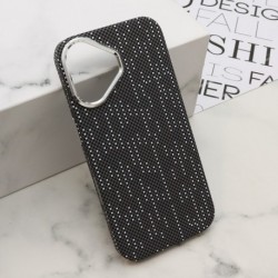 Futrola za iPhone 16 leđa Urban mesh MagSafe - crno-bela