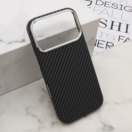 Futrola za iPhone 17 Pro leđa Urban mesh MagSafe - crno-siva