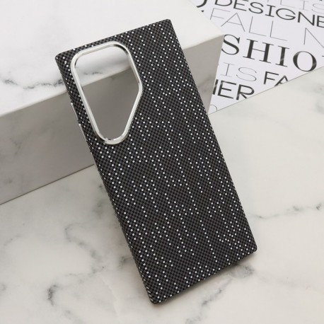 Futrola za Samsung Galaxy S24 Ultra leđa Urban mesh MagSafe - crno-bela