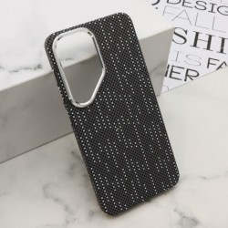 Futrola za Samsung Galaxy S25 leđa Urban mesh MagSafe - crno-bela