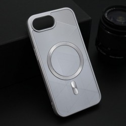 Futrola za iPhone 16e leđa Zen shield MagSafe - srebrna