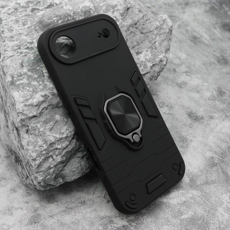 Futrola za iPhone Air leđa Cube ring - crna