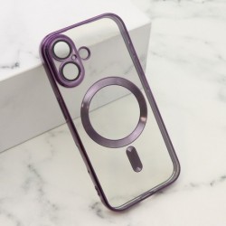 Futrola za iPhone 17 leđa Cam protect MagSafe - tamno ljubičasta