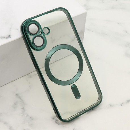 Futrola za iPhone 17 leđa Cam protect MagSafe - tamno zelena