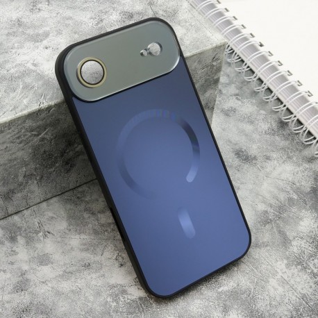 Futrola za iPhone Air leđa Color metal MagSafe - crna