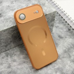 Futrola za iPhone Air leđa Color metal MagSafe - narandžasta