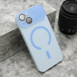 Futrola za iPhone 13 leđa Pastel pop MagSafe - plava