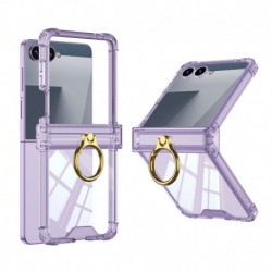 Futrola za Samsung Galaxy Z Flip 7/Flip7 leđa Ring lines - ljubičasta