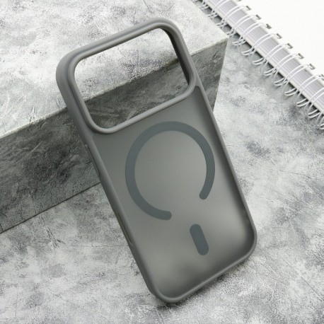 Futrola za iPhone 17 Pro leđa Magsafe silky matte - siva